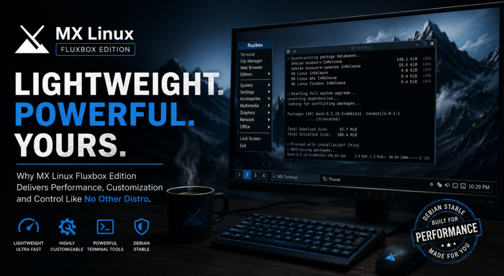 Why MX Linux Fluxbox Edition Might Be the Most Underrated Linux Distro Right Now.